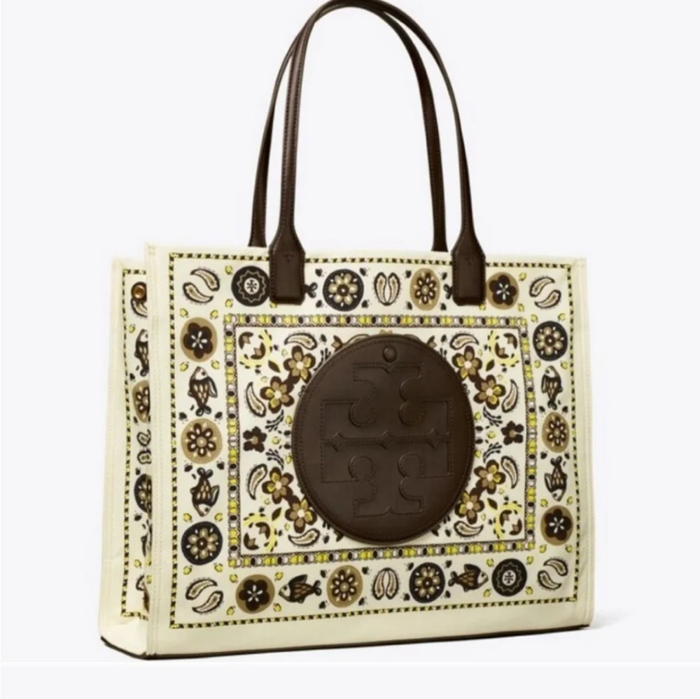 BRAND NEW Tory Burch Extra Large ELLA Pisces Tote - Picture 4 of 12